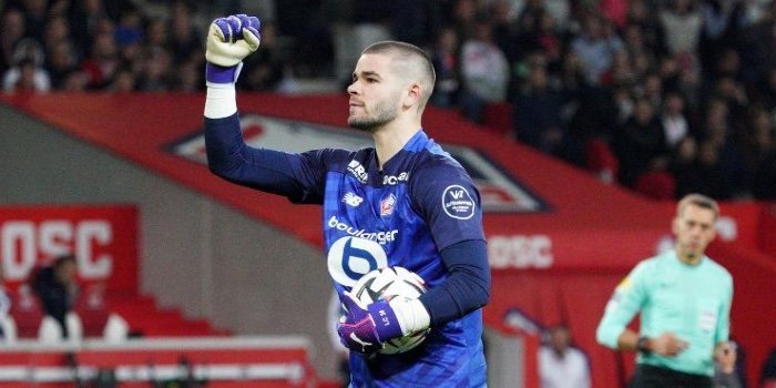 Lucas Chevalier, jeune gardien du PSG