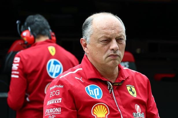 Frédéric Vasseur lors d'une course de Formule 1