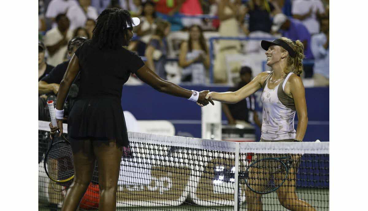 Venus Williams, 45 ans, éliminée en 8e de finale à Washington