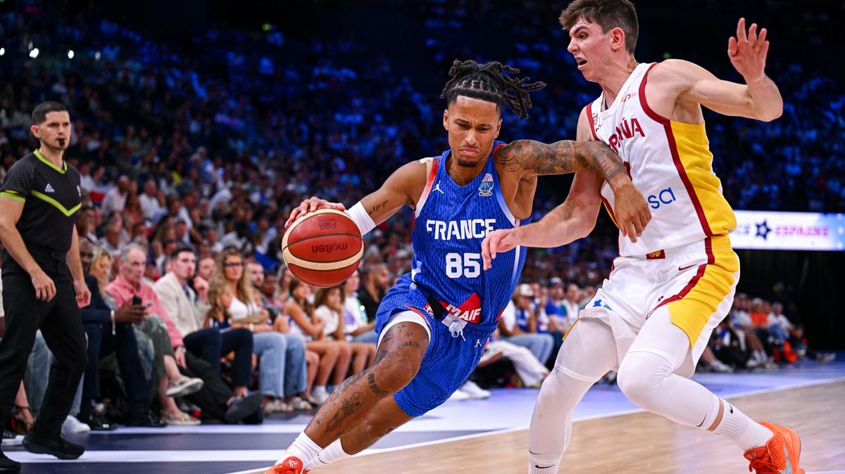 Basket : les Bleus battent l'Espagne et restent invaincus en préparation
