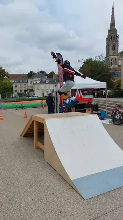 Chartres accueille le premier championnat d’Europe de roller skate-cross