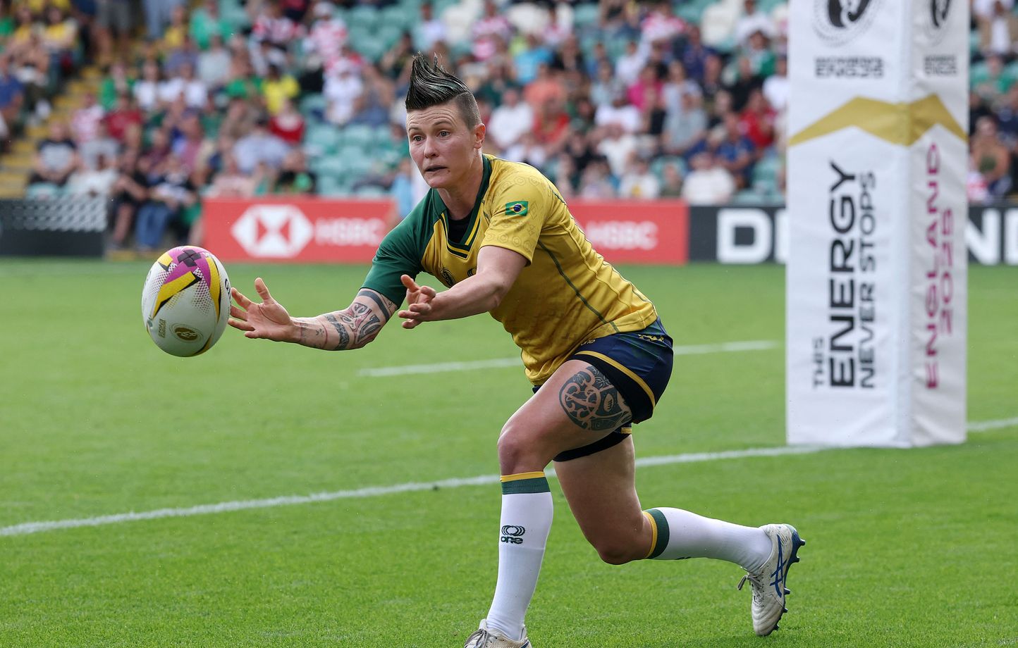 Coupe du monde féminine de rugby : Raquel Kochhann, la Brésilienne qui court plus vite après avoir vaincu le cancer