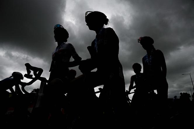 Cédrine Kerbaol lors du Tour de France Femmes