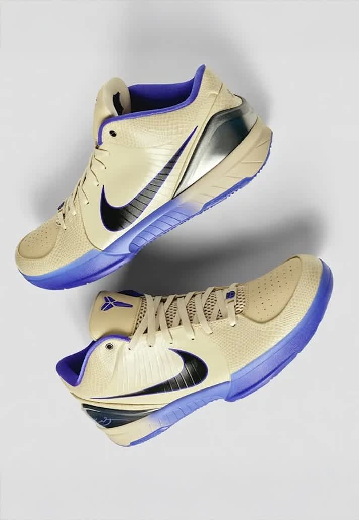 Les Kobe 4 Protro de Nike font partie de la collection FC Barcelone x Kobe Bryant