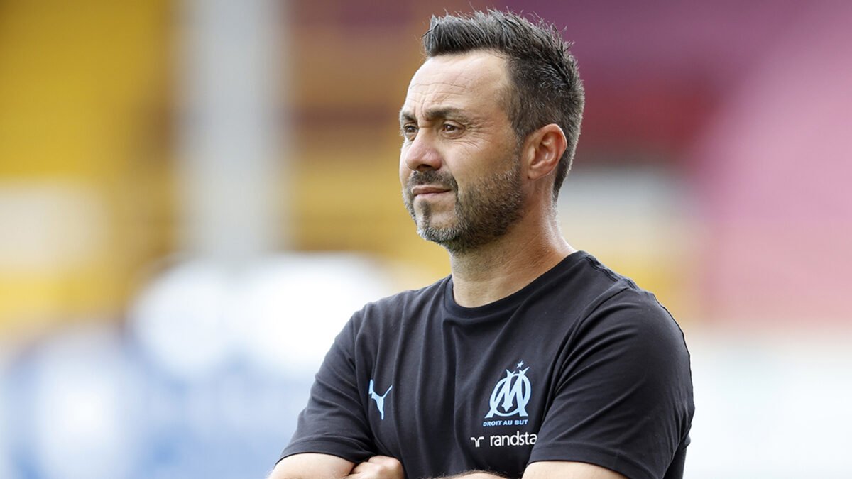 Roberto De Zerbi, entraîneur de l'OM