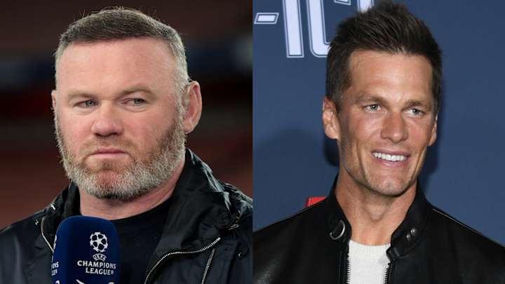 Wayne Rooney et Tom Brady