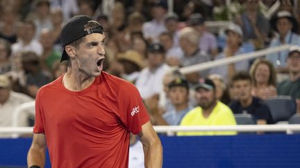 Terence Atmane pendant les Masters 1000 de Cincinnati