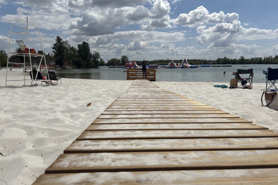 Muret Plage ouverte depuis le 5 juillet, plage et familles autour du lac des Bonnets