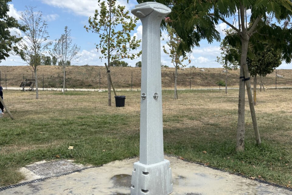 Douches et vestiaires à Muret Plage