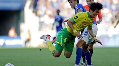 Rafael Luis en action lors d'un match de Ligue 1