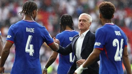 Didier Deschamps après la victoire de l'équipe de France contre l'Allemagne