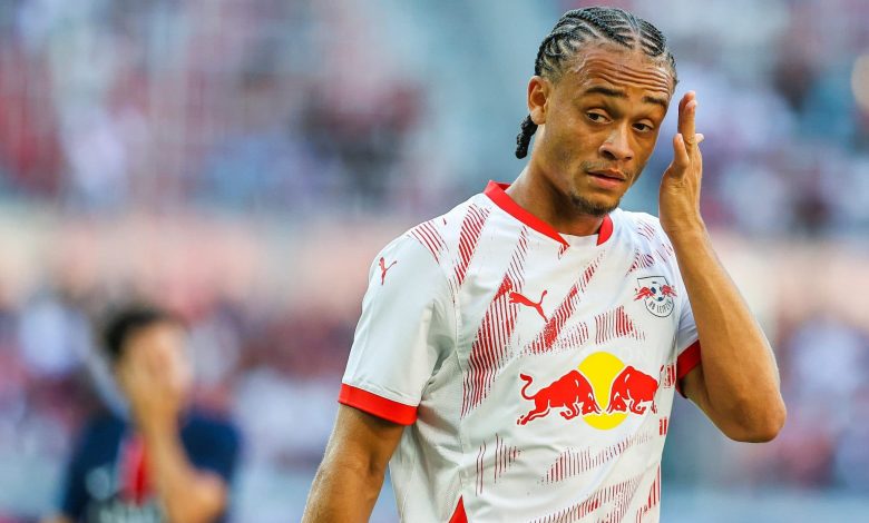 Xavi Simons lors de son passage au RB Leipzig