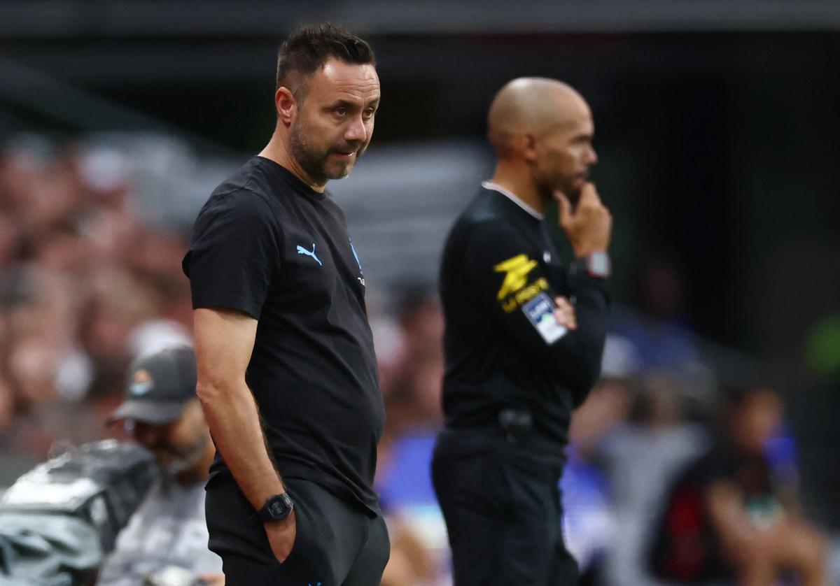 Ligue 1 : La frustration de De Zerbi après la défaite de l'OM face à Rennes