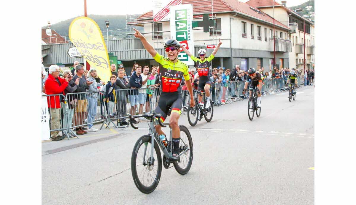 Louka Didier, jeune cycliste prometteur en progression constante