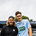 Maxime Soulas récompensé avec 55 kg de pommes de terre après sa performance