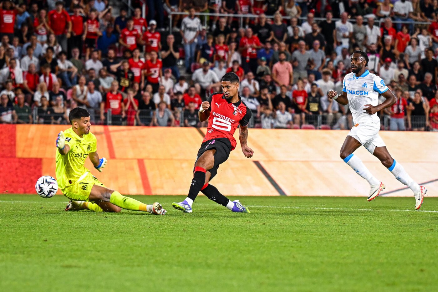 Rennes bat l'OM à 10 contre 11 : résumé et analyse