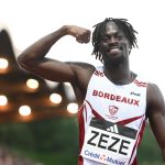 Ryan Zézé sacré champion de France du 100 m à Talence