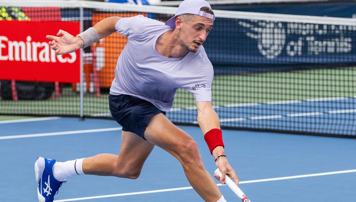 Térence Atmane entre dans le Top 100 du tennis mondial pour la première fois