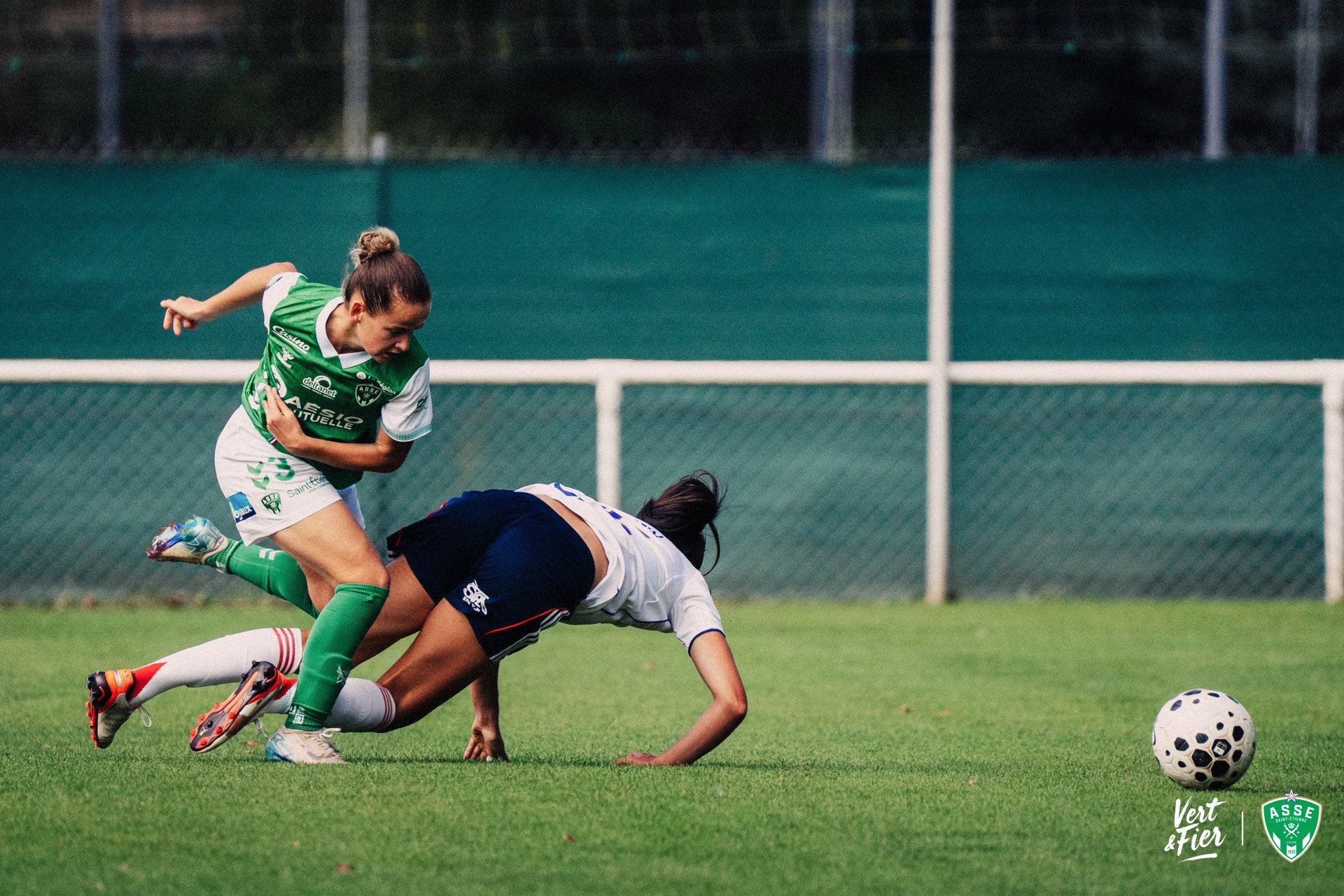 ASSE Féminines face à OL Lyonnes : défaite 0-2 mais bon visage