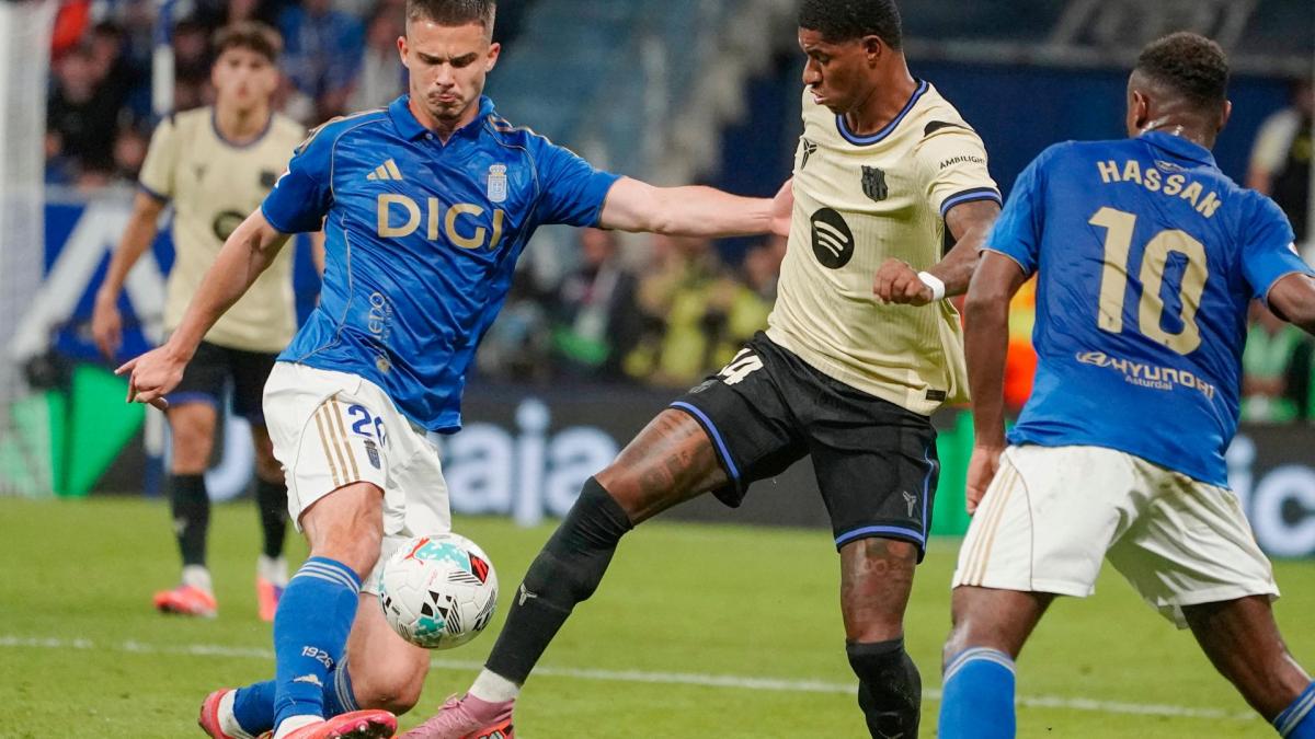 Barça s’impose à Oviedo dans la Liga à six jours du PSG