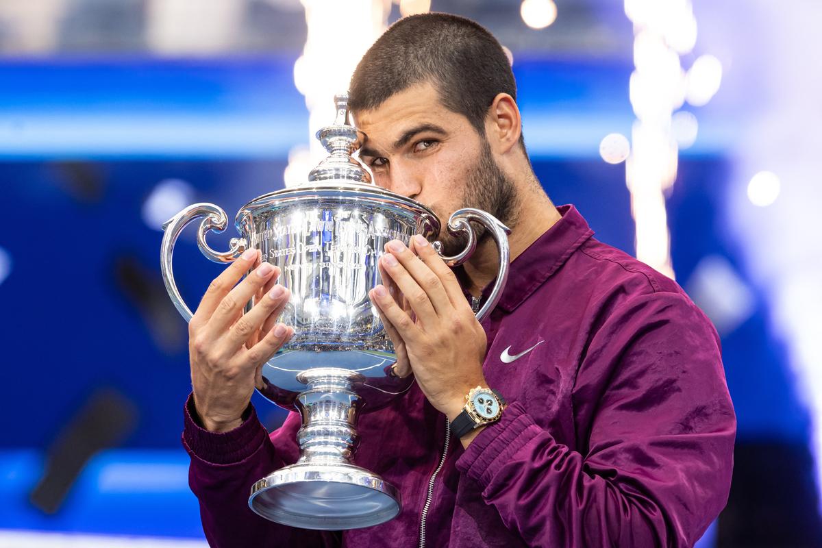 Carlos Alcaraz remporte l'US Open et vise tous les Grands Chelems