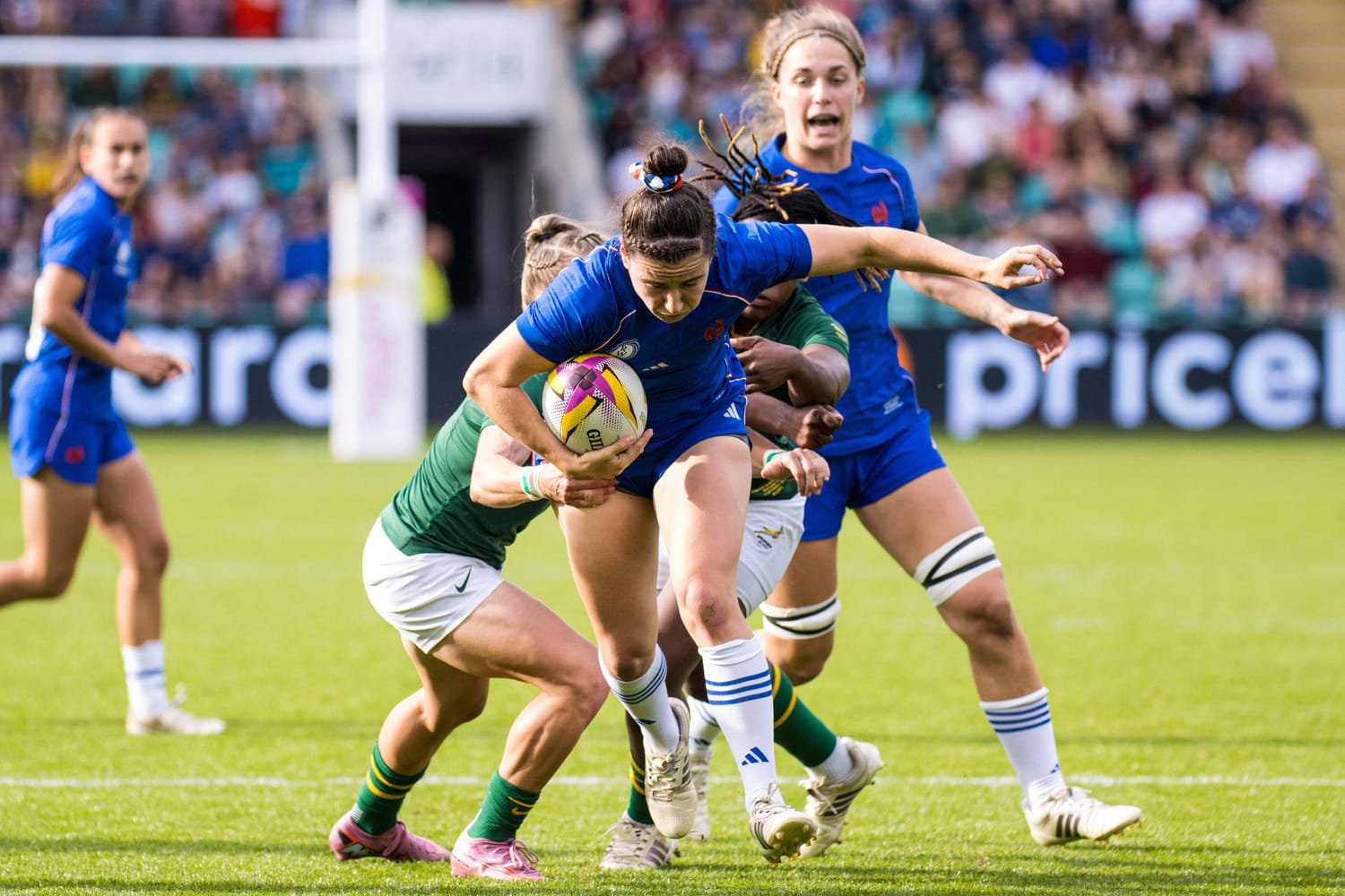 Coupe du monde féminine de rugby 2025 : les Bleues en quarts