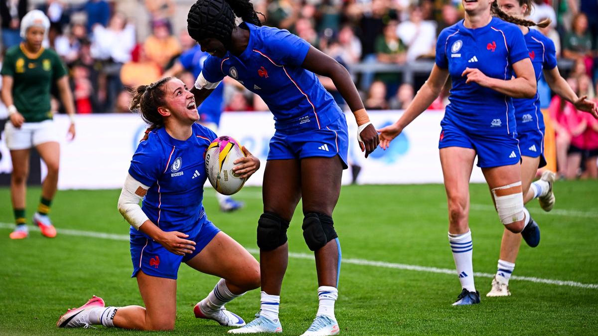 Coupe du Monde féminine de rugby : France face à l'Irlande en quart