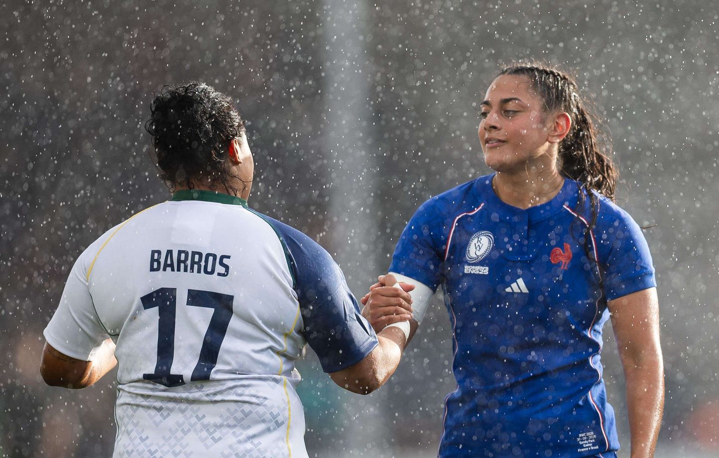 Coupe du monde féminine de rugby : la France s'impose face au Brésil