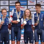 Cyclisme : la France à 5 secondes d’un premier titre mondial en relais mixte