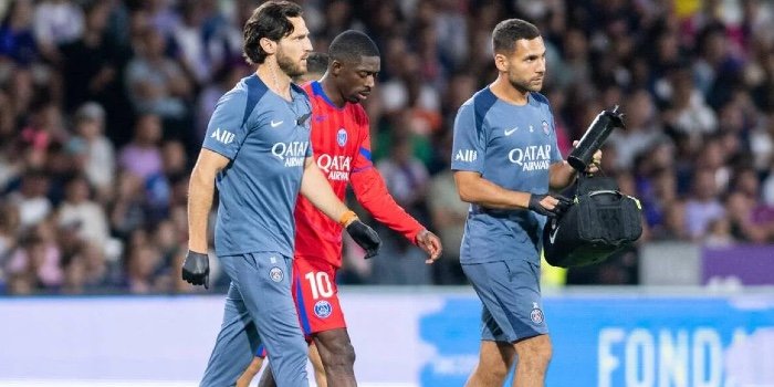 Dembélé attendu à Clairefontaine pour faire le point sur sa blessure