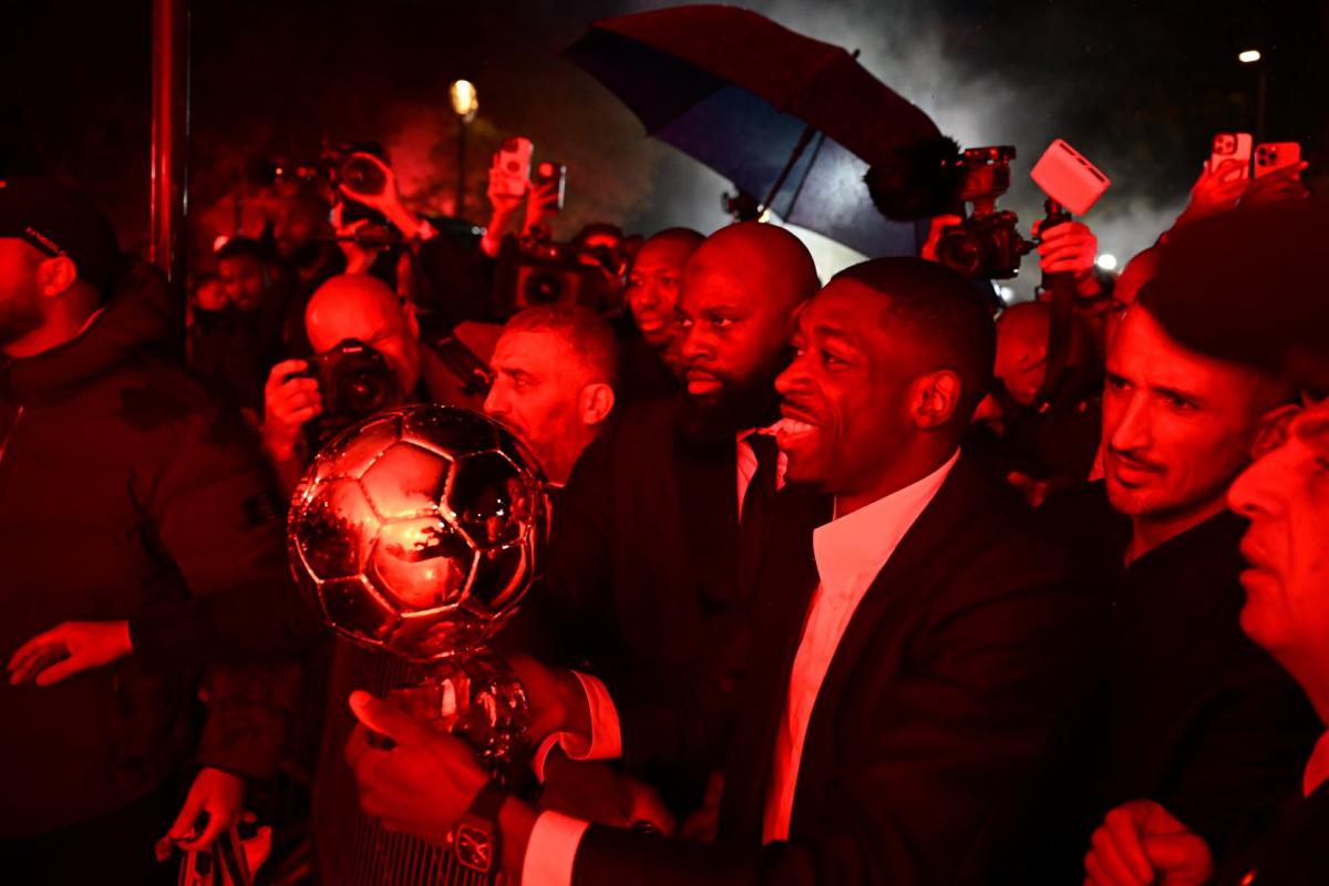 Du Châtelet au Campus PSG : journée intense pour Dembélé Ballon d'Or