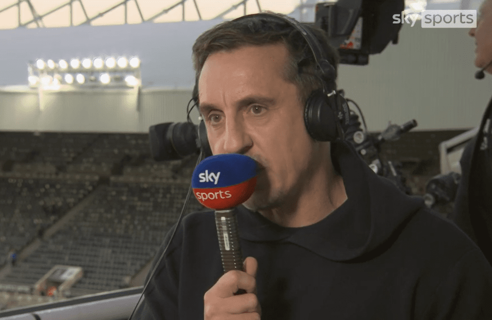 Gary Neville prédit le duel Arsenal-Liverpool pour le titre de Premier League