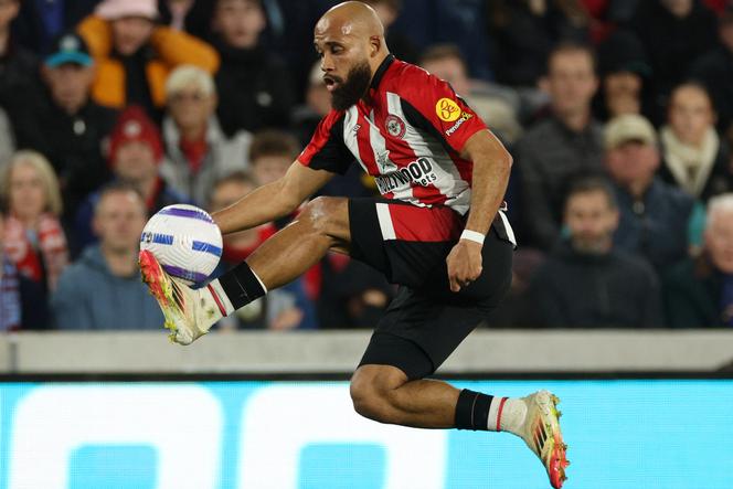 Bryan Mbeumo, le joueur africain le plus cher de l'histoire, à Londres (mars 2025)