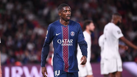 Dembélé lors d’un match international