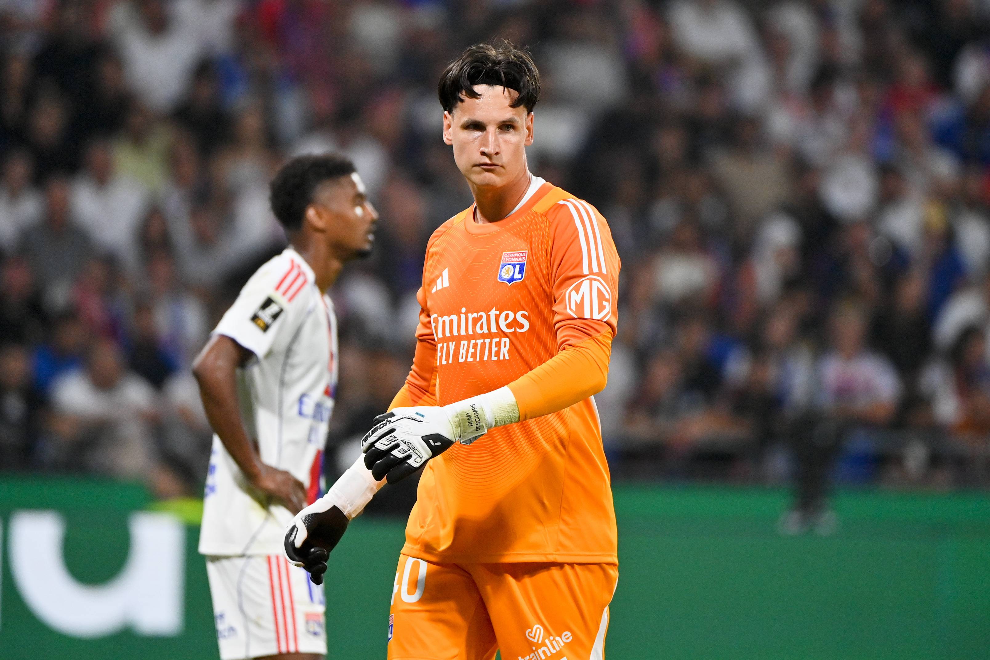 Rémy Descamps lors de OL - OM