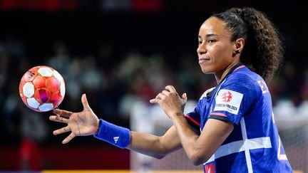 Estelle Nze Minko lors de la demi-finale de l'Euro 2024