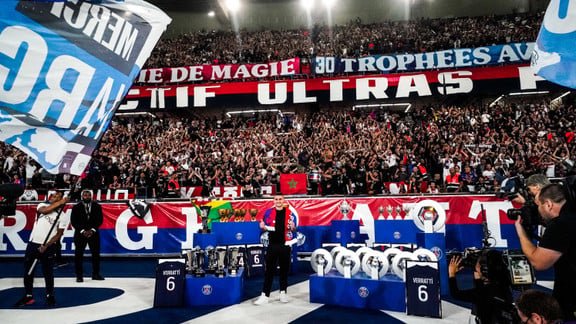 Presnel Kimpembe lors de son départ éventuel du PSG