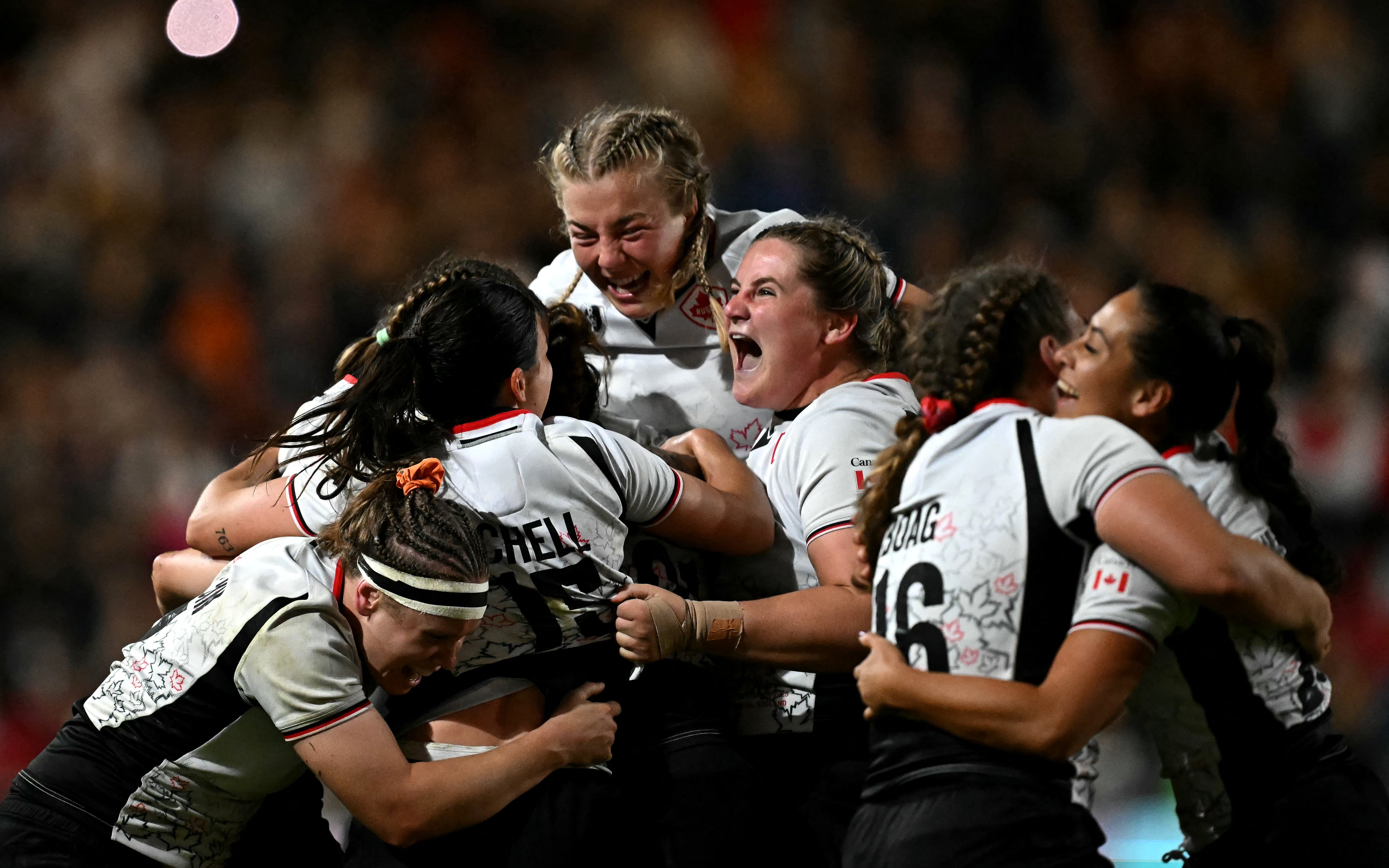 Canada face à la Nouvelle-Zélande en demi-finale