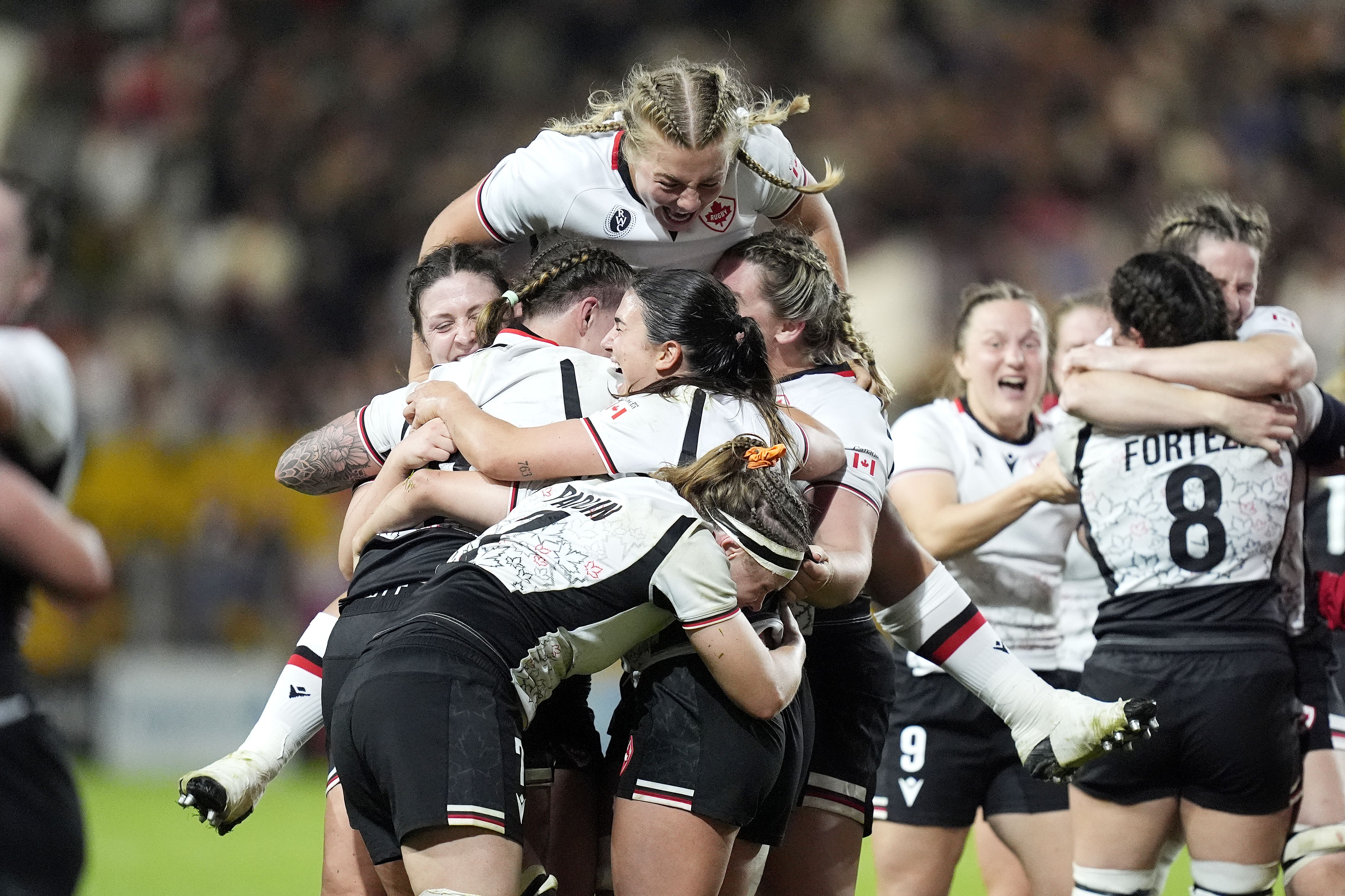 Demi-finale du rugby féminin à Bristol