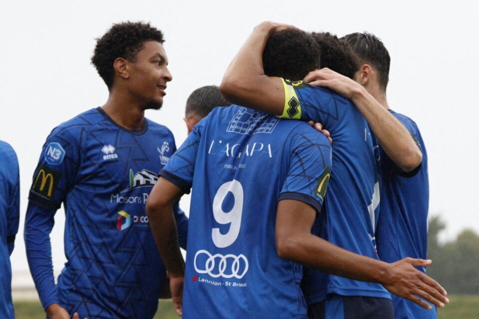Lannion FC en action à Alençon