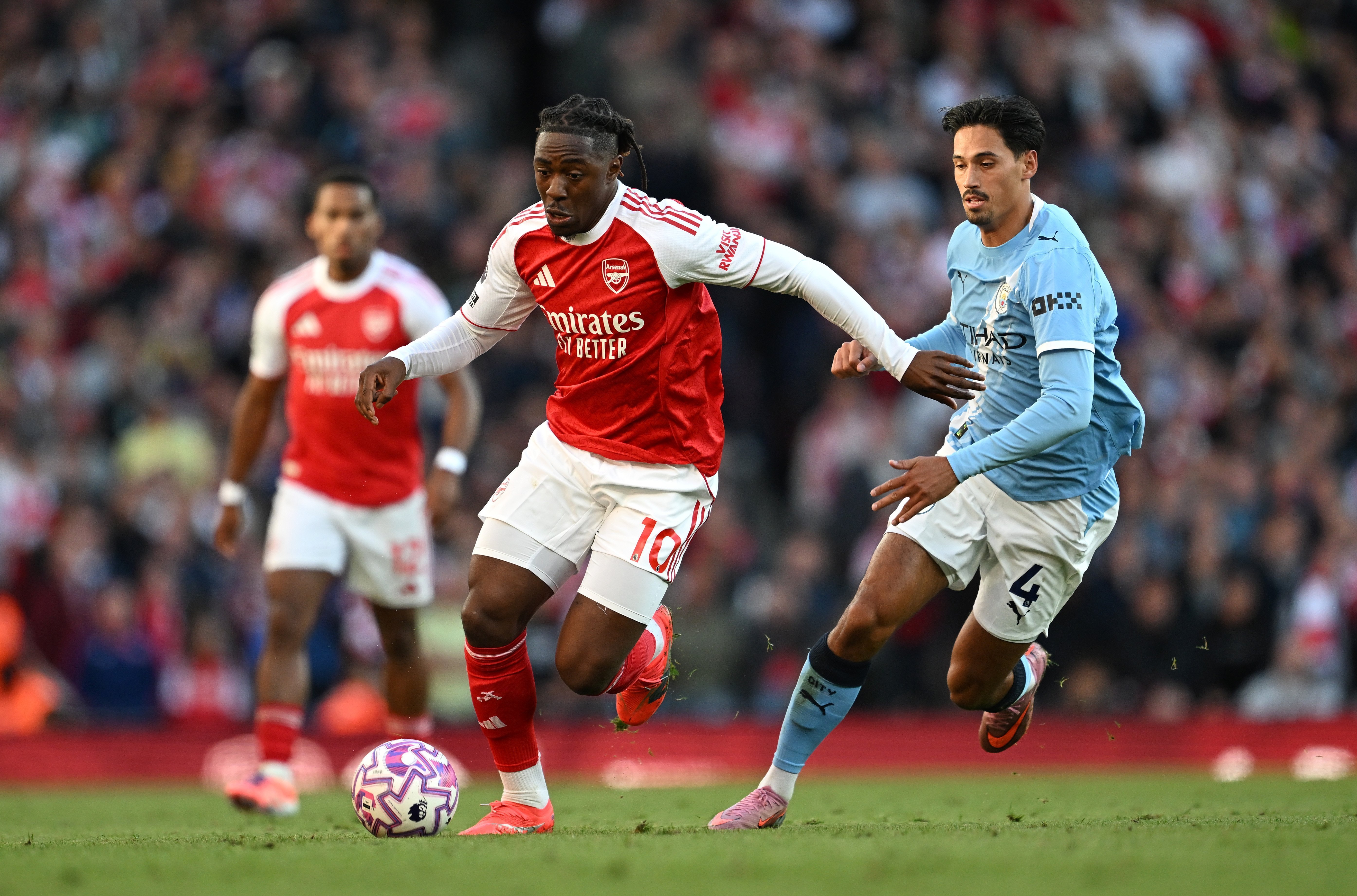 Arsenal face à Manchester City - Premier League