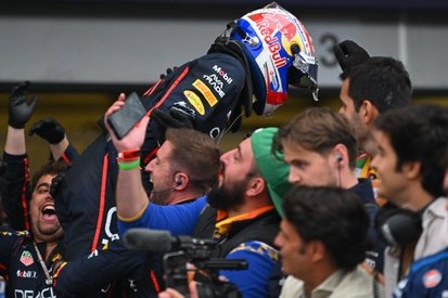 Lando Norris a buté sur Yuki Tsunoda en fin de course.