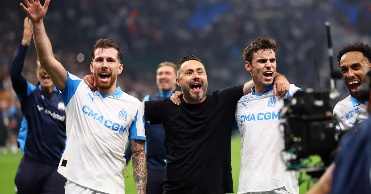 Football: les Marseillais s’offrent le Classique face au PSG dans un Vélodrome en feu