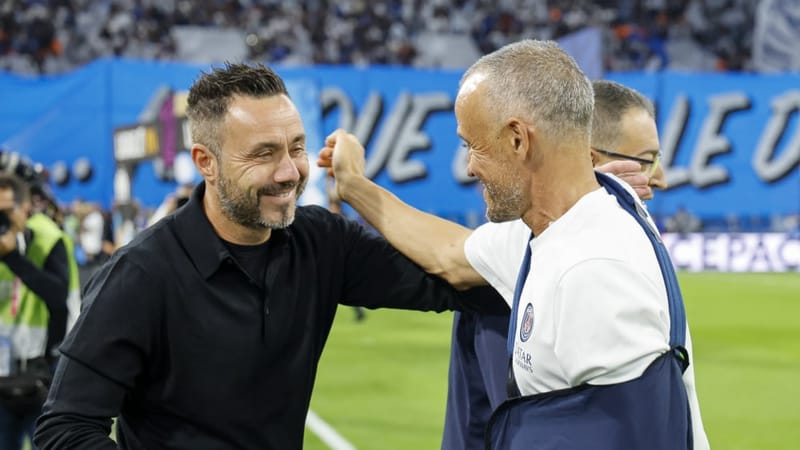 Roberto De Zerbi et Luis Enrique.