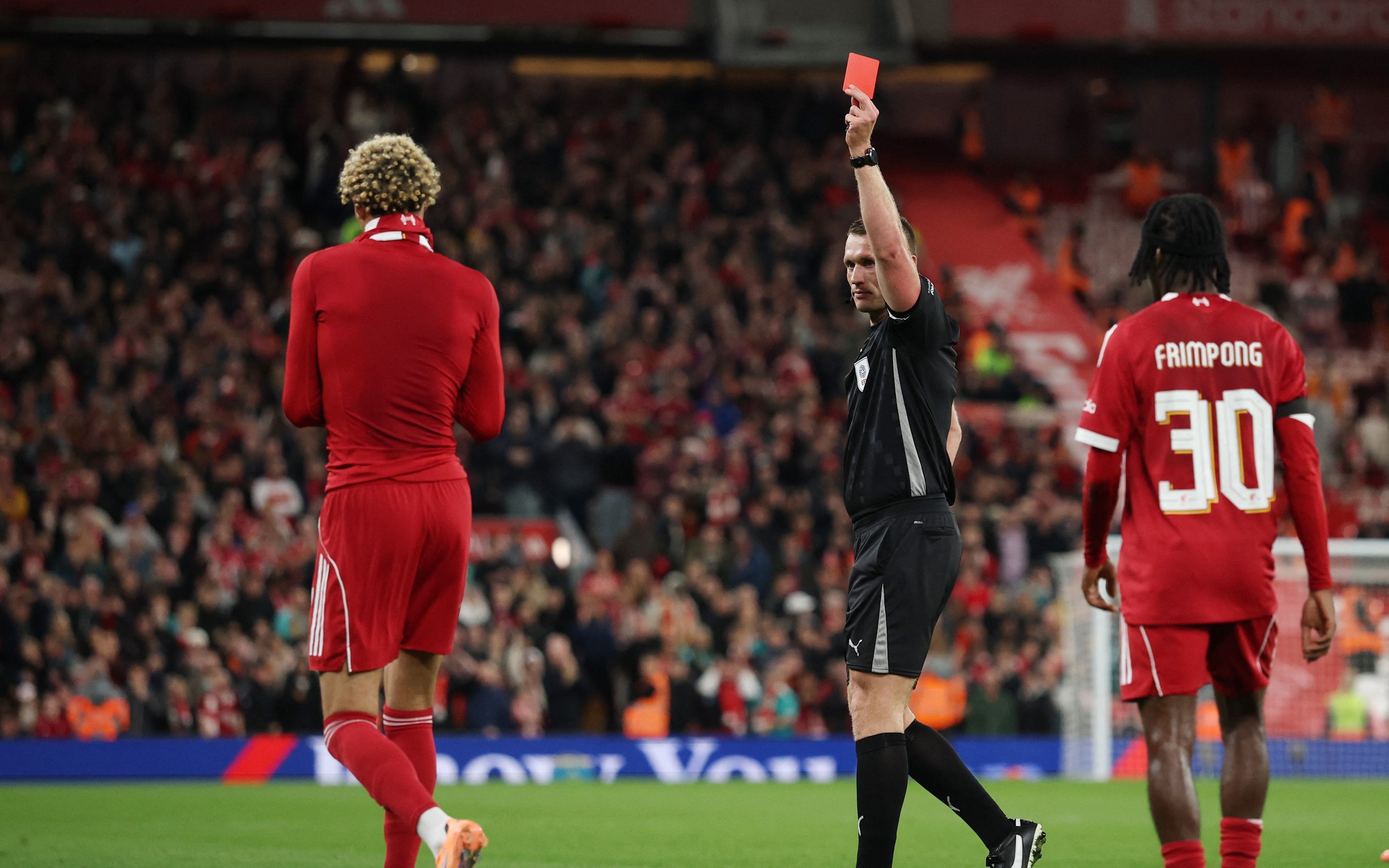 Liverpool vs Southampton Carabao Cup photo