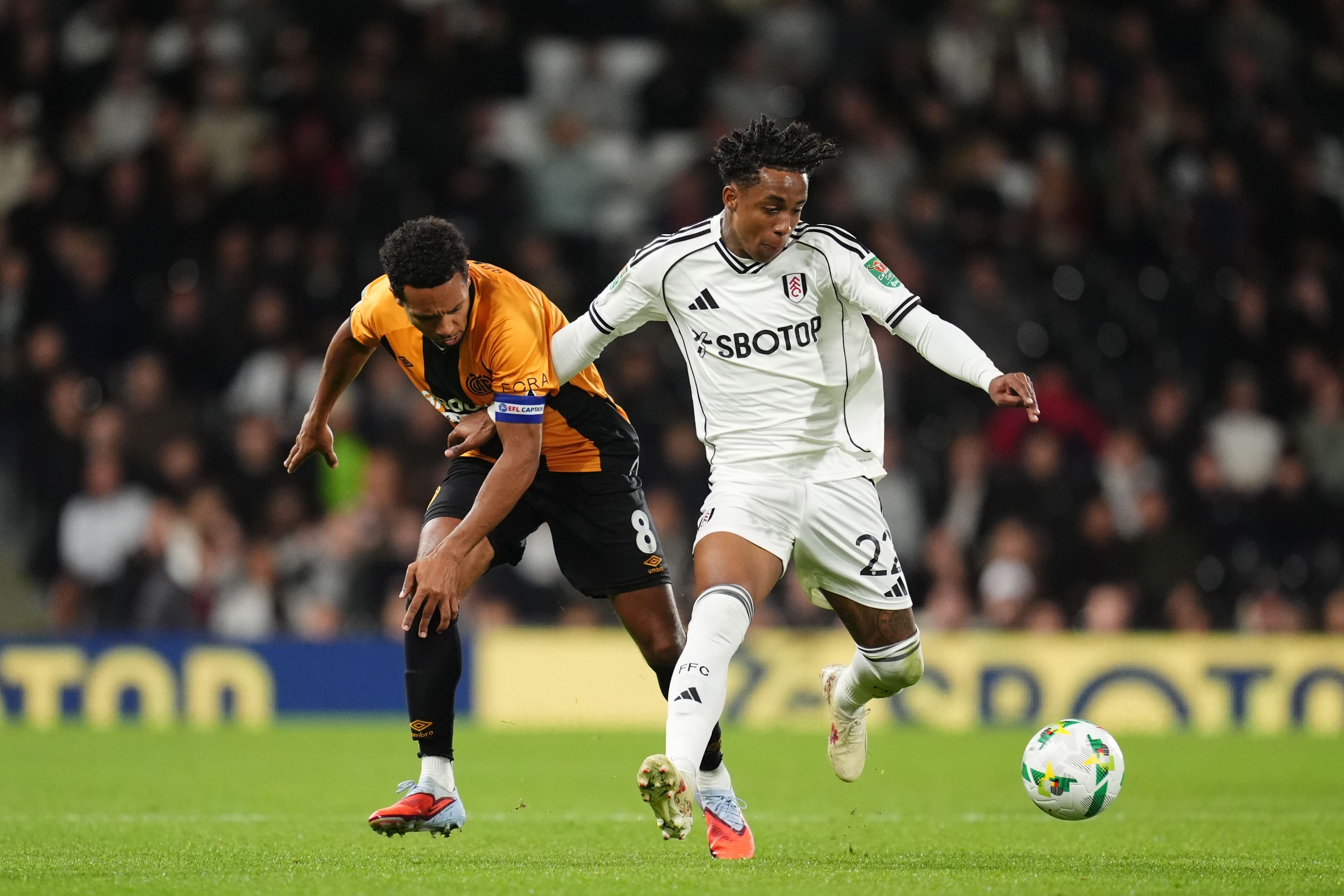 Kevin lors de ses débuts sous Fulham
