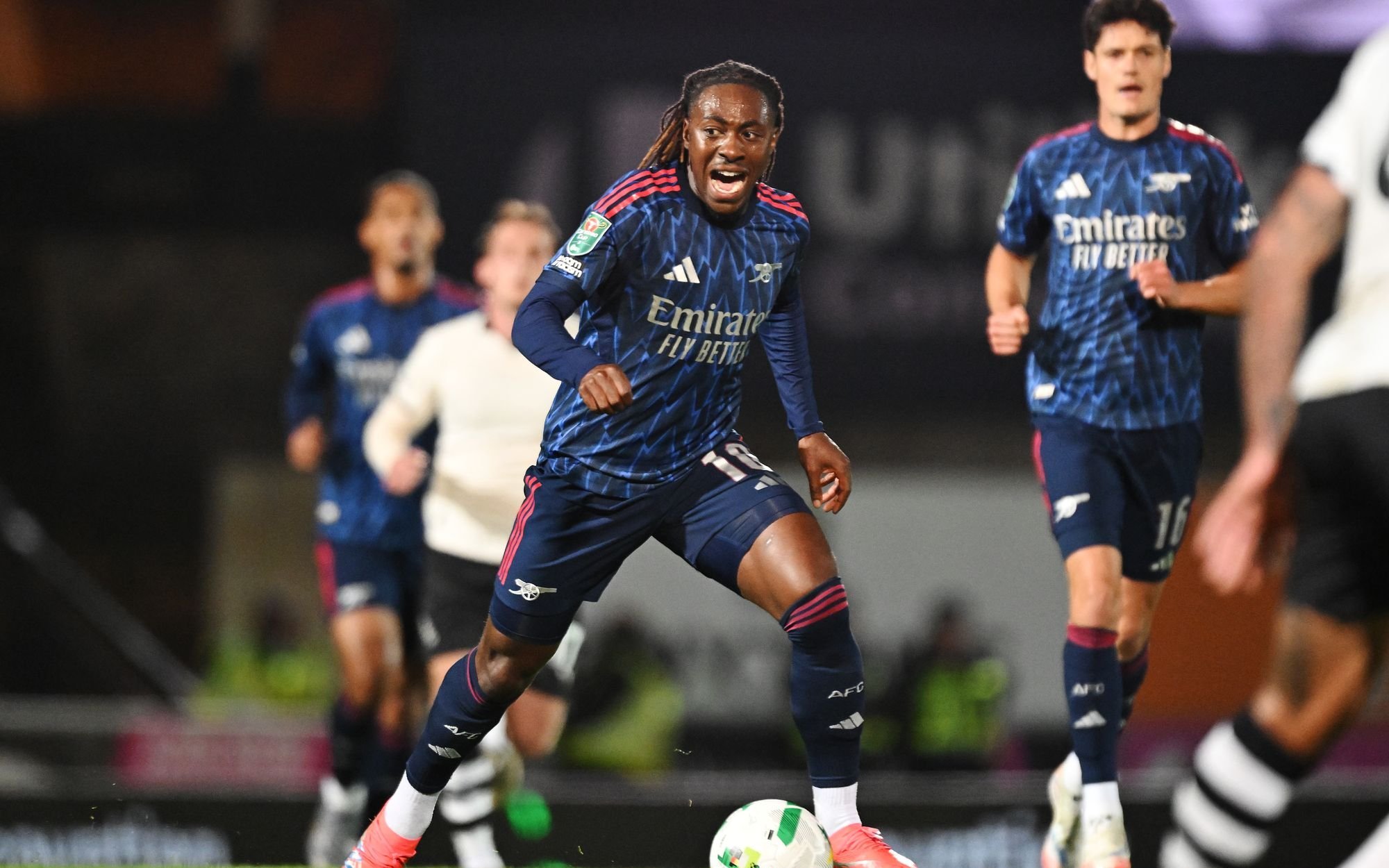 Eberechi Eze ouvre le score pour Arsenal