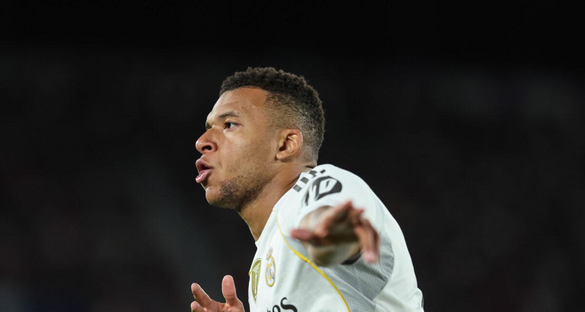 Kylian Mbappé avec le Real Madrid
