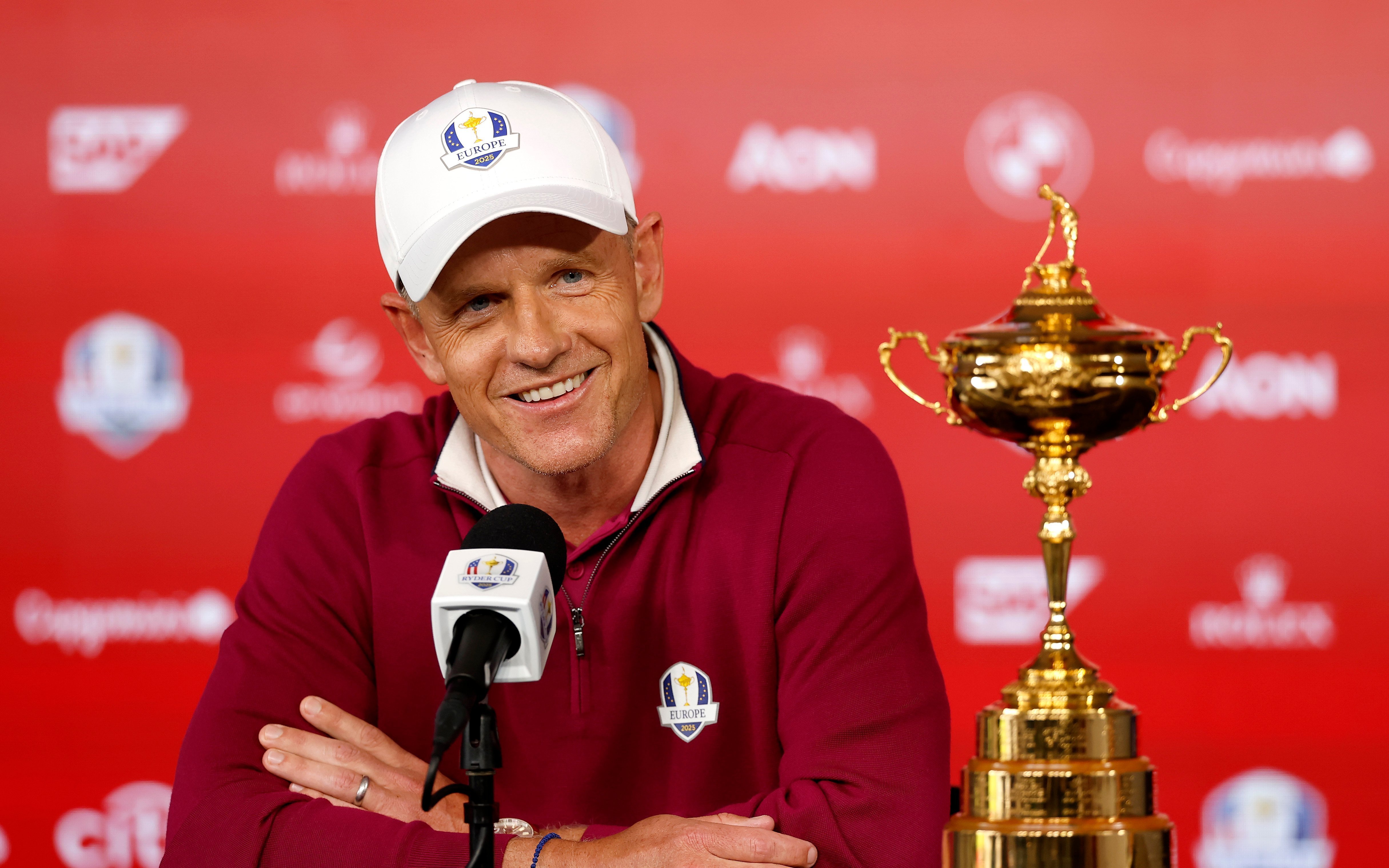 Rahm et Hatton en réaction à l'annonce Ryder Cup 2025