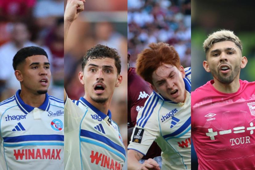 LÉquatorien Kendry Paez et les joueurs Panichelli, Barco et Enciso